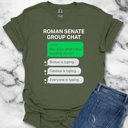 Roman Senate Group Chat T-Shirt