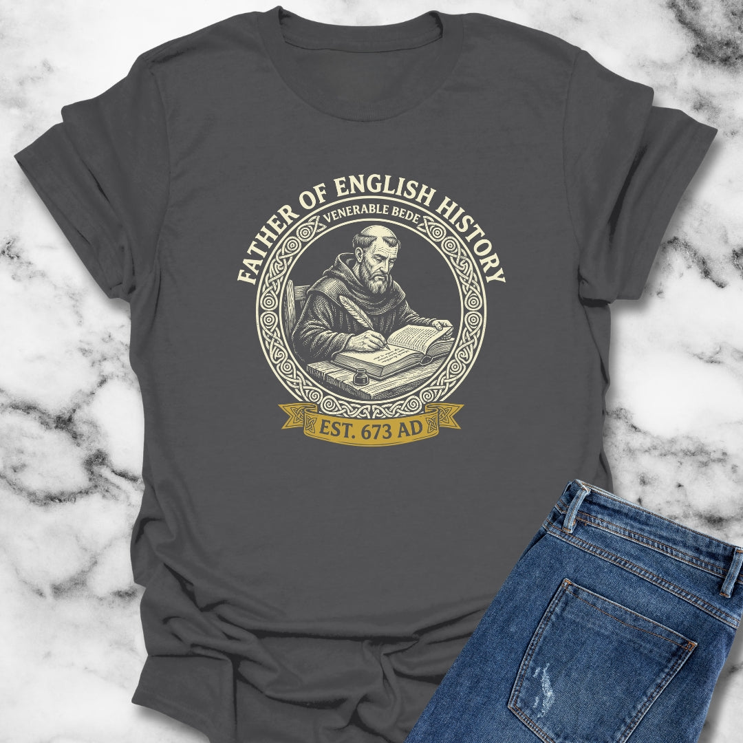 Venerable Bede Father of English History T-Shirt
