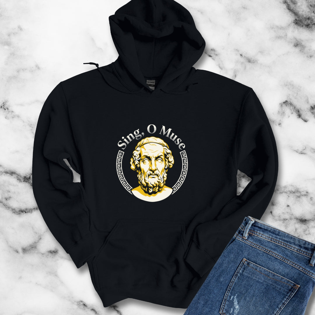 Sing O'Muse Homer Iliad Hoodie Sweatshirt