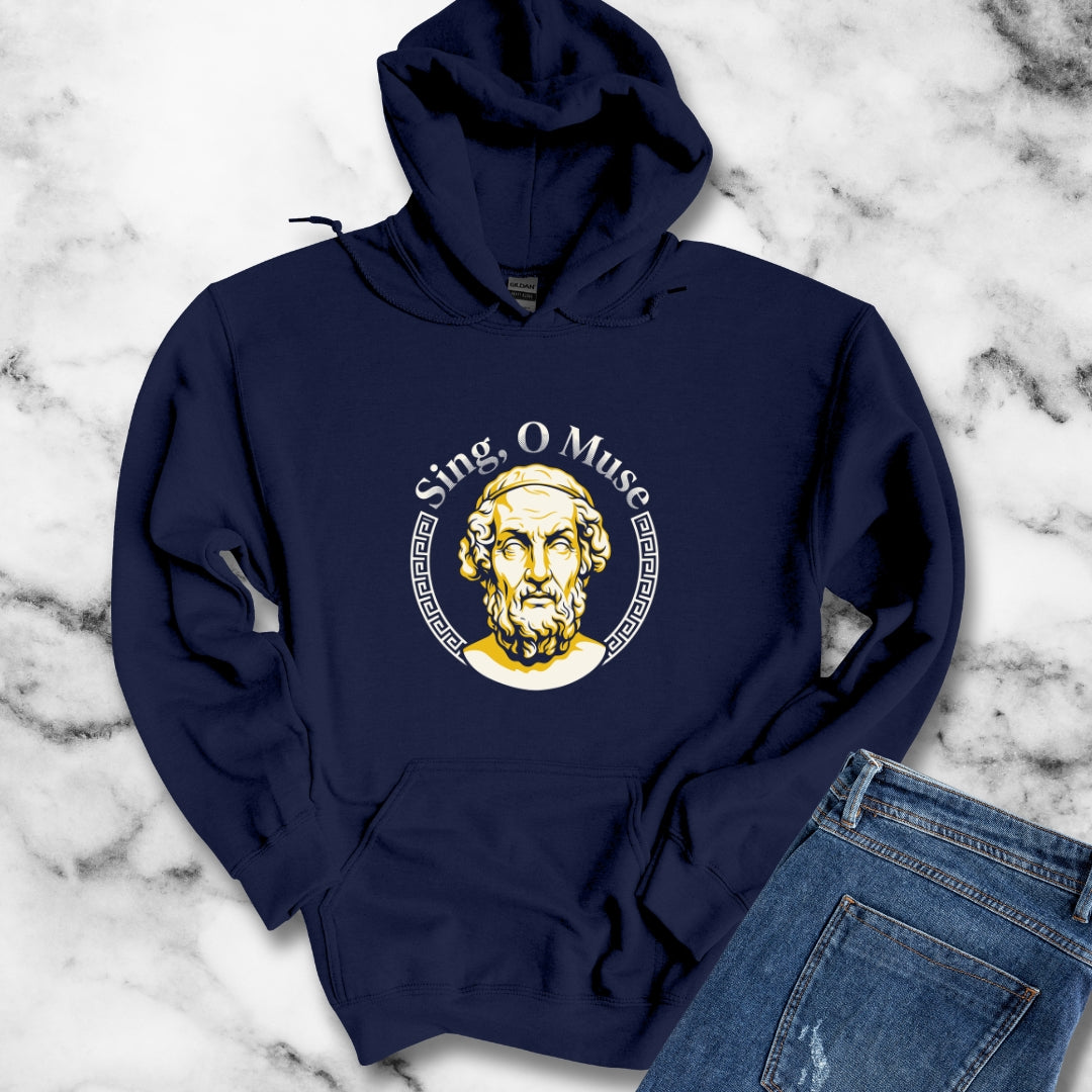 Sing O'Muse Homer Iliad Hoodie Sweatshirt