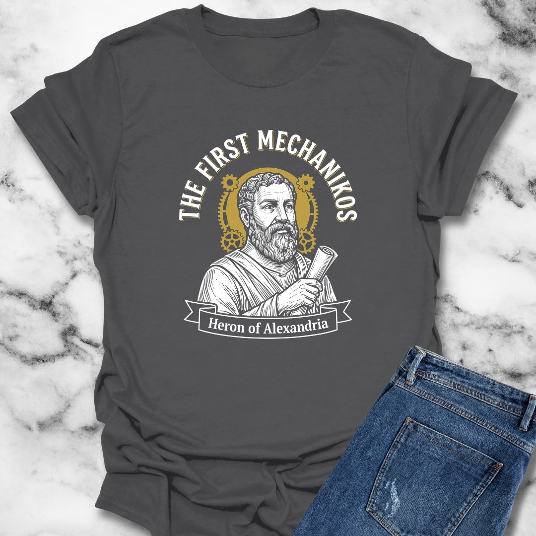 Heron of Alexandria Mechanikos T-Shirt