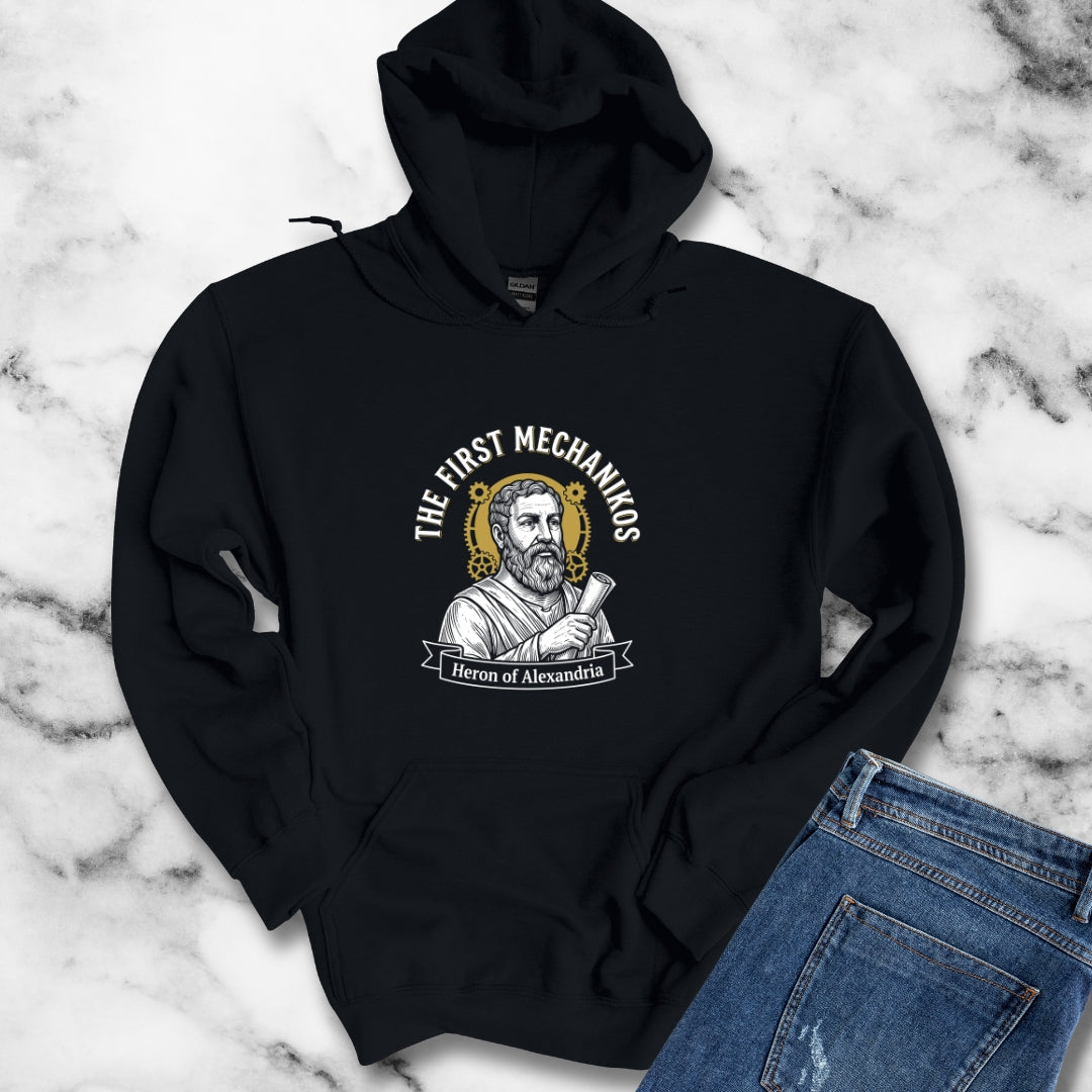Heron of Alexandria Mechanikos Hoodie Sweatshirt