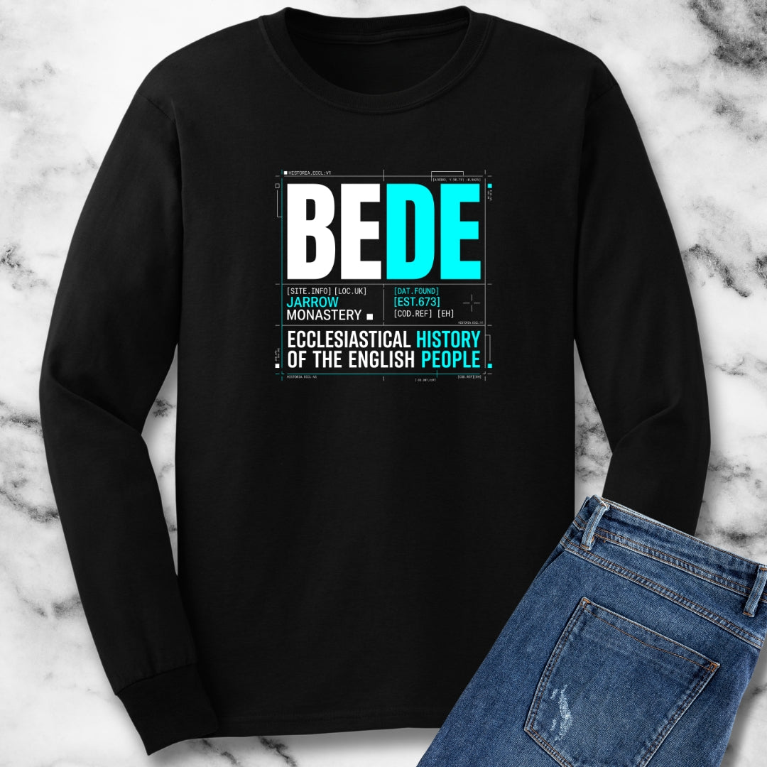 Venerable Bede History of the English People Long Sleeve Tee