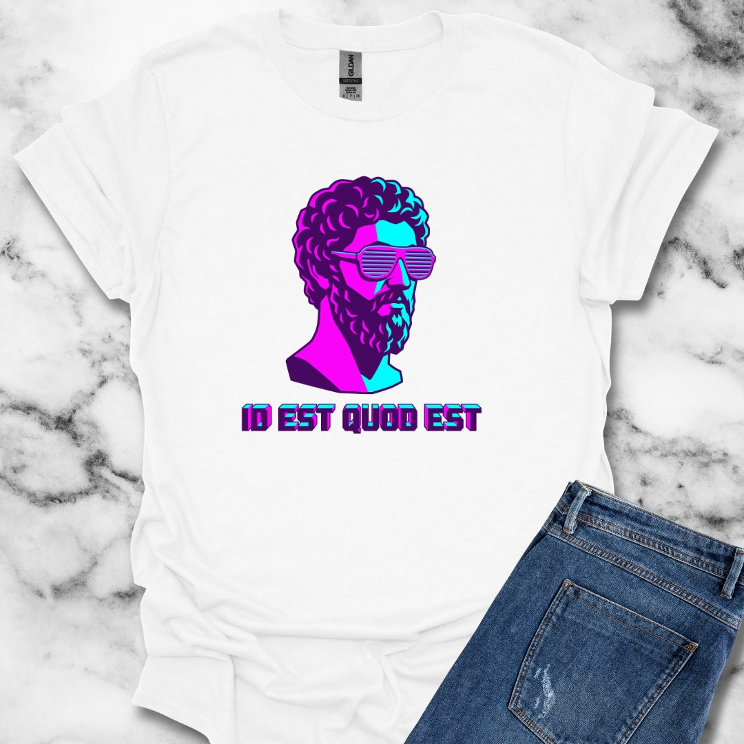 Vaporwave Aurelius It Is What It Is Latin Quote T-Shirt