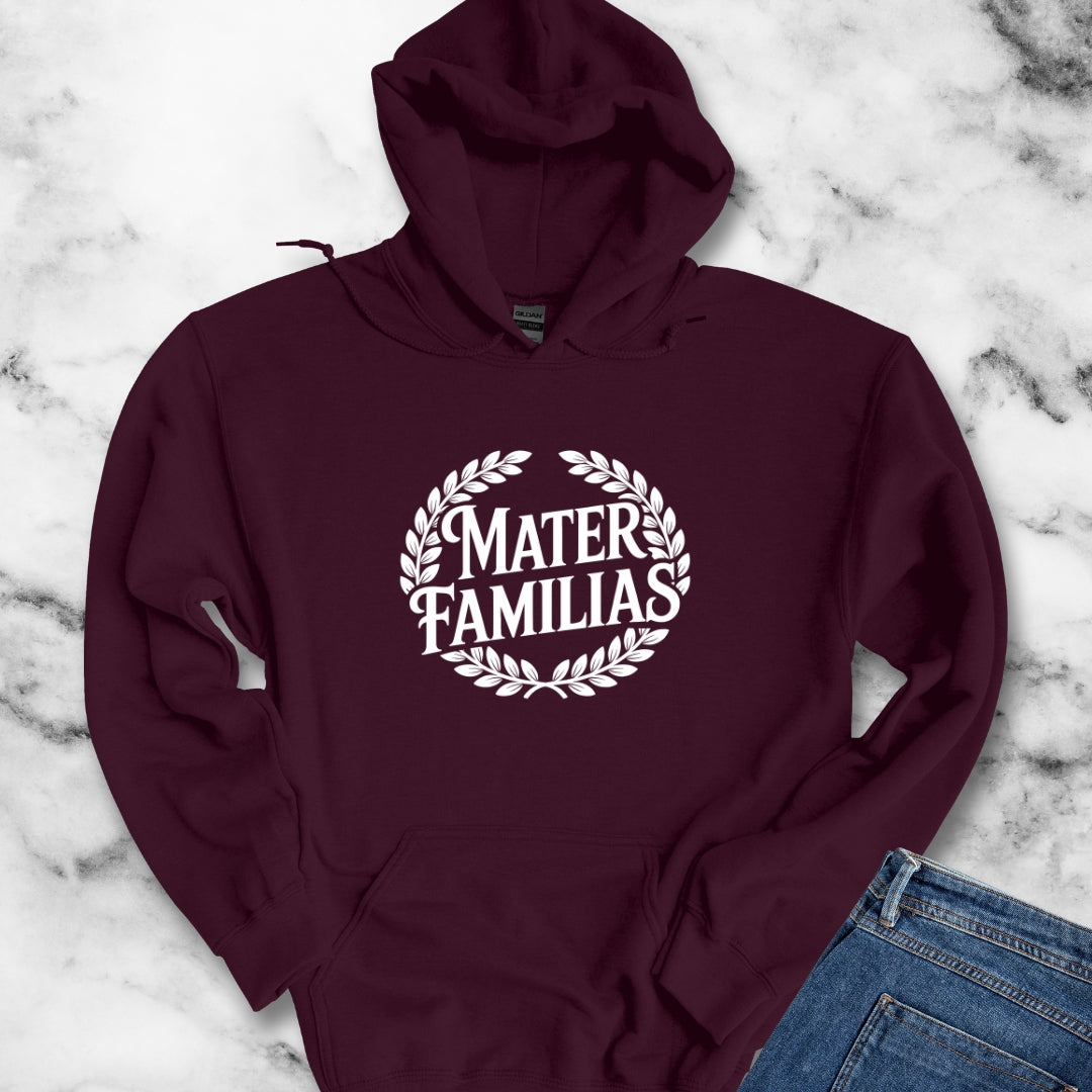 Mater Familias Mother Latin Hoodie Sweatshirt