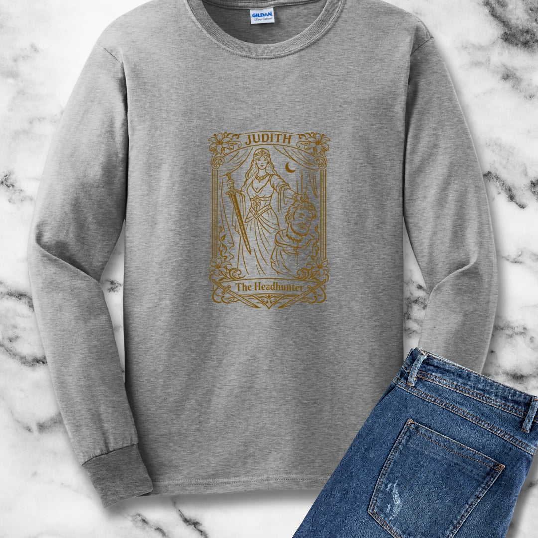 Judith & Holofernes Tarot Style Long Sleeve Tee