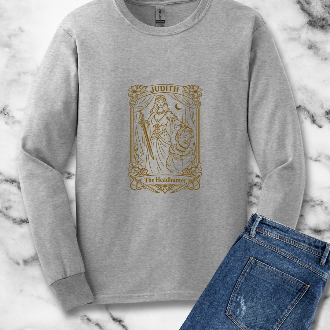 Judith & Holofernes Tarot Style Long Sleeve Tee