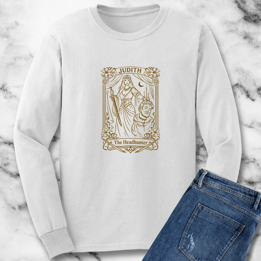 Judith & Holofernes Tarot Style Long Sleeve Tee