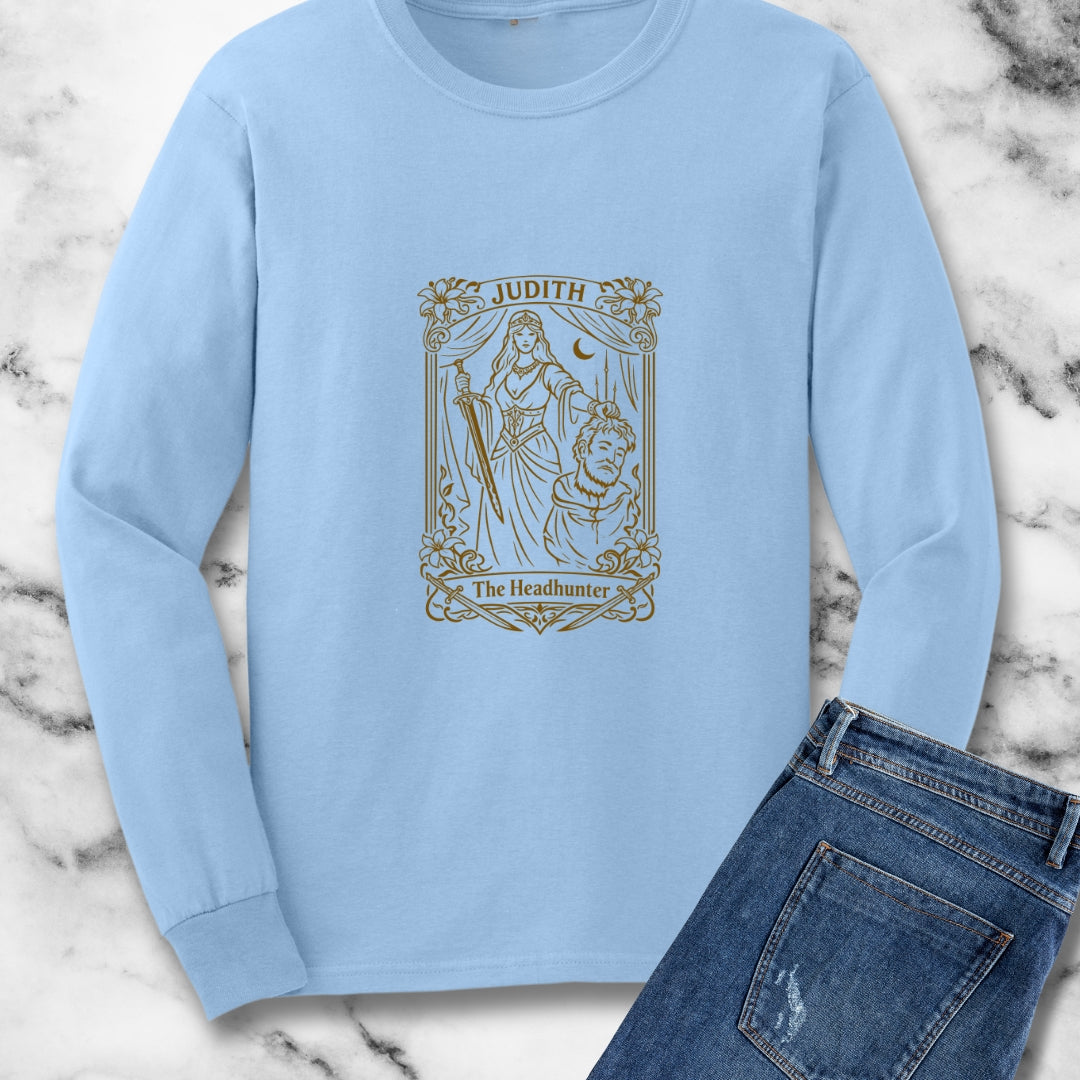 Judith & Holofernes Tarot Style Long Sleeve Tee