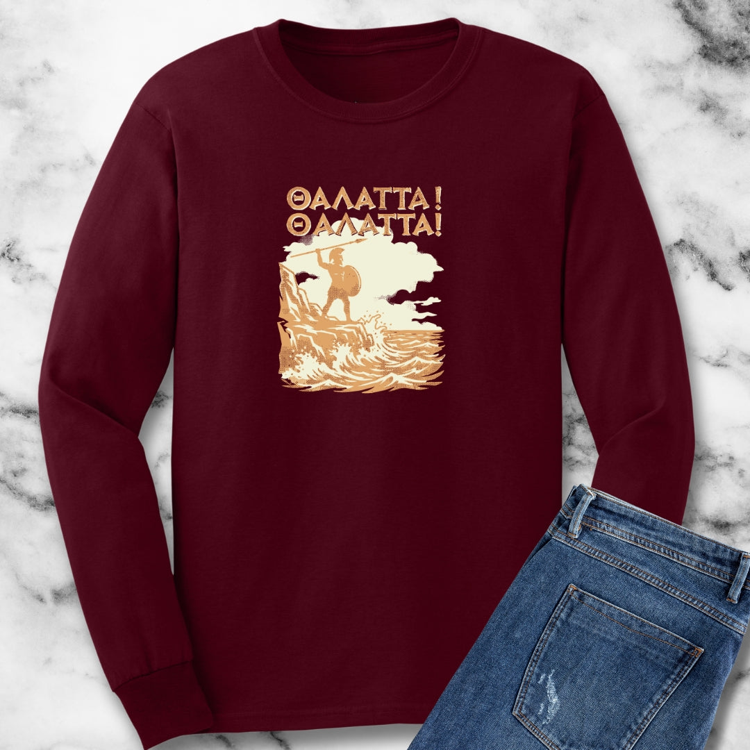 Thalatta Xenophon Roaming Ten Thousand Long Sleeve Tee
