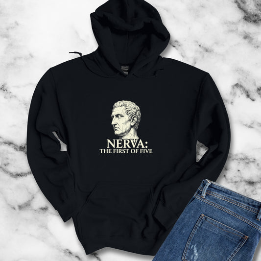 Nerva First of 5 Good Emperors Hoodie Sweatshirt