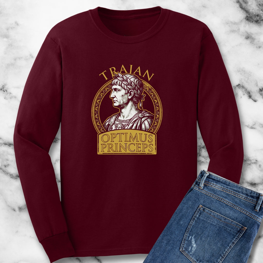 Trajan Optimus Princeps Long Sleeve Tee