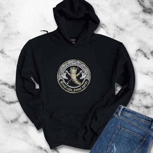 First Ale Then Speak Old English Hoodie Sweatshirt