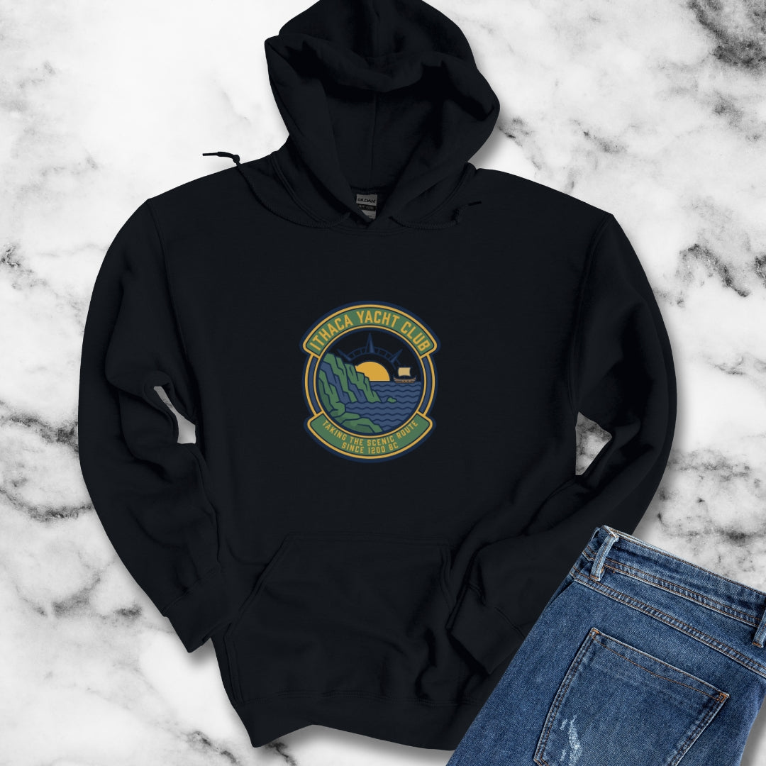 Odysseus Ithaca Yacht Club Hoodie Sweatshirt