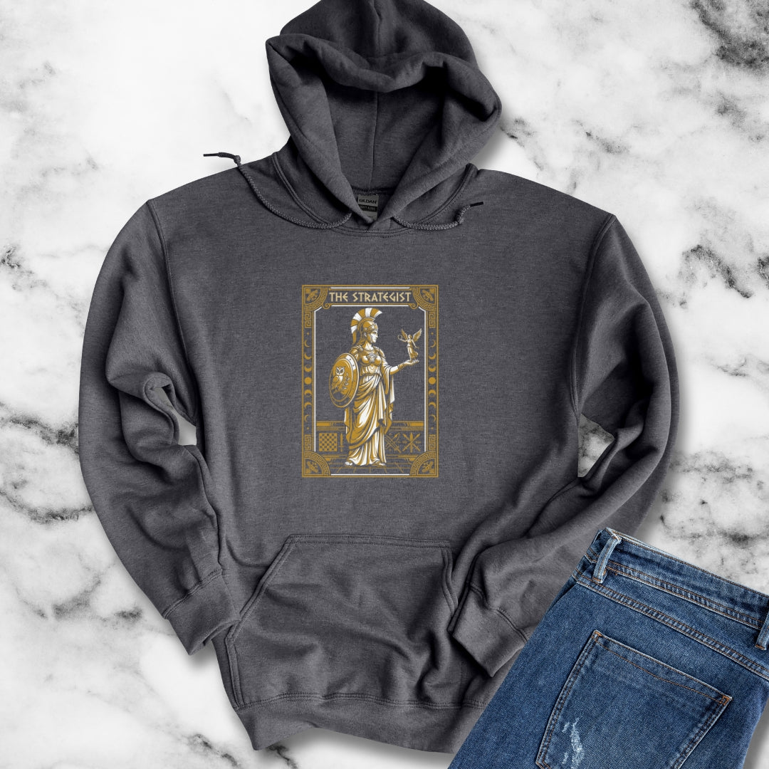 Athena Strategist Tarot Hoodie Sweatshirt