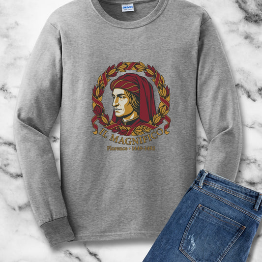 Lorenzo De Medici Il Magnifico Long Sleeve Tee