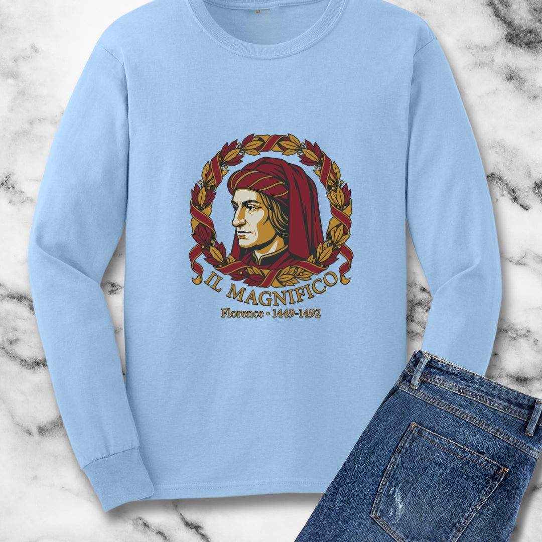 Lorenzo De Medici Il Magnifico Long Sleeve Tee