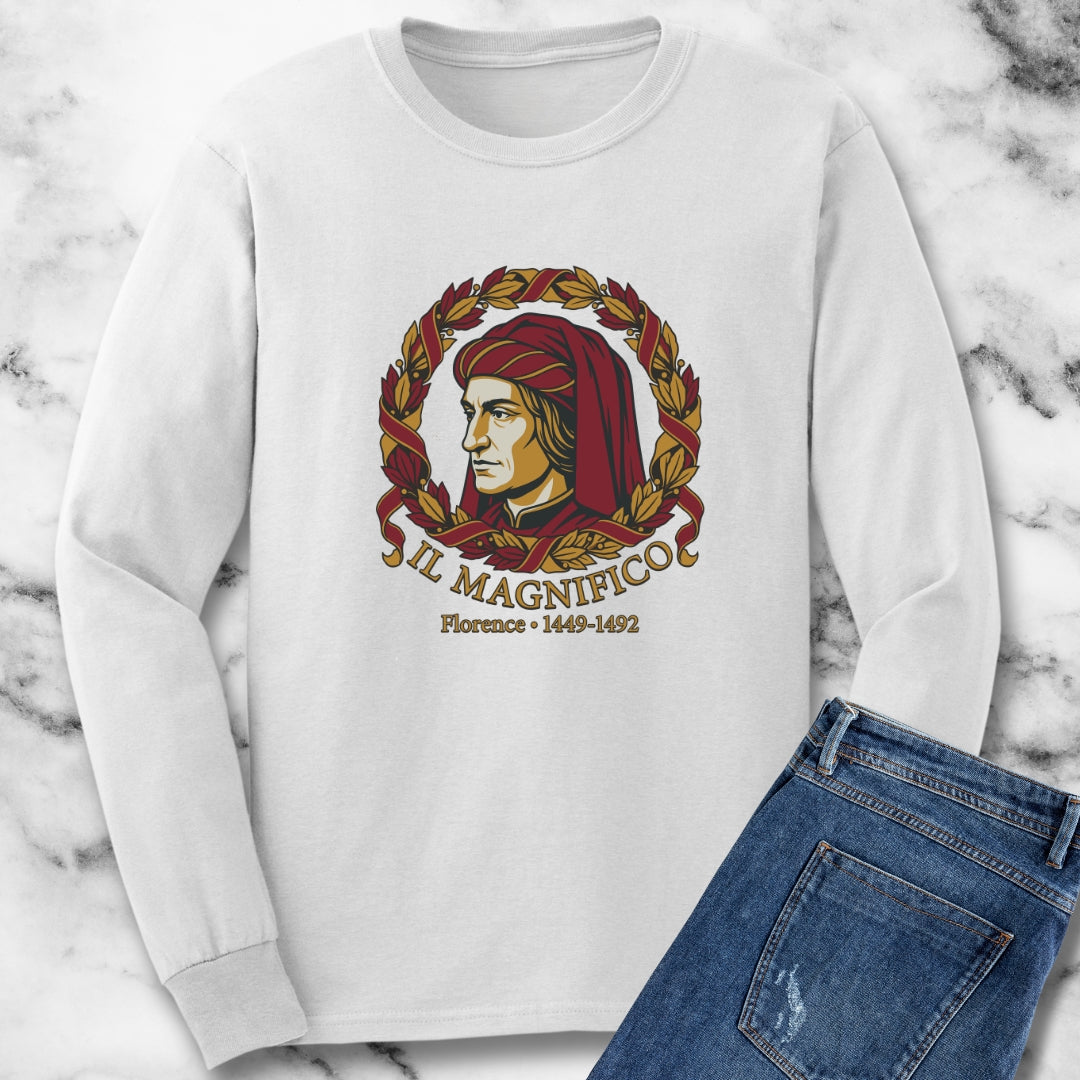 Lorenzo De Medici Il Magnifico Long Sleeve Tee