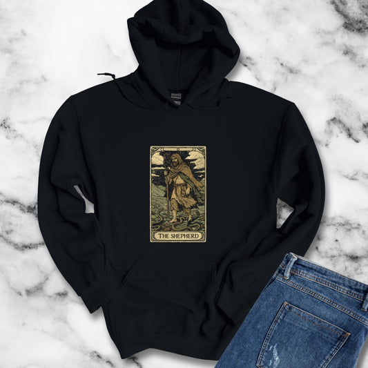 Saint Patrick Shepherd Tarot Hoodie Sweatshirt