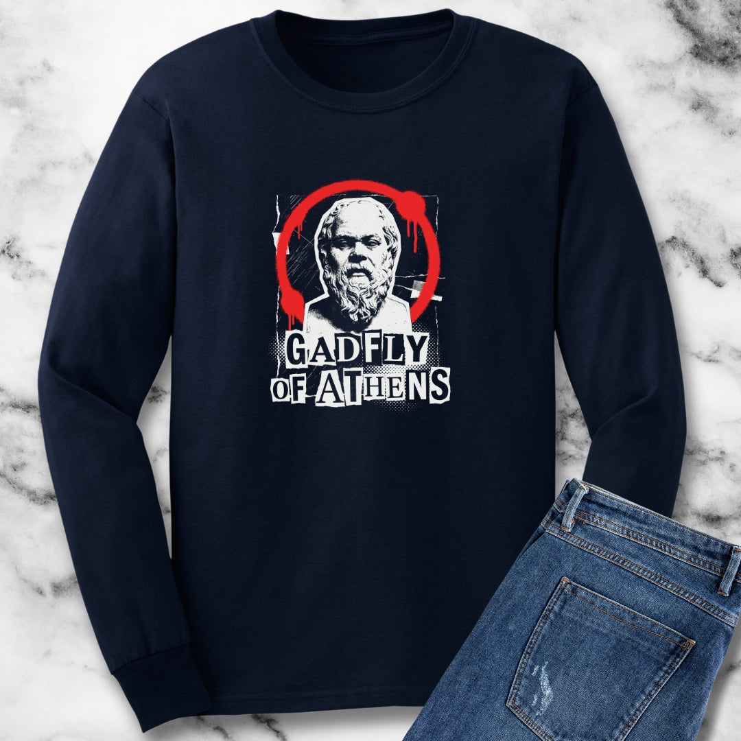 Socrates Gadlfy of Athens Long Sleeve Tee