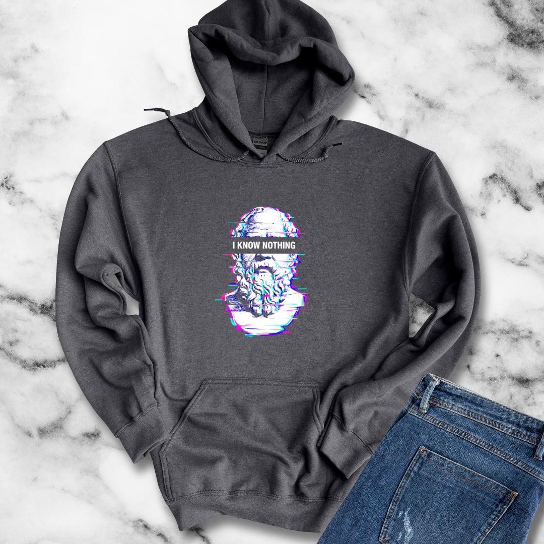 Socrates I Know Nothing Hoodie Sweatshirt