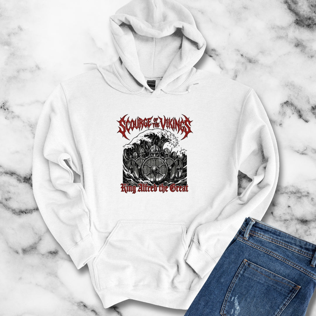 King Alfred Scourge of the Vikings Hoodie Sweatshirt