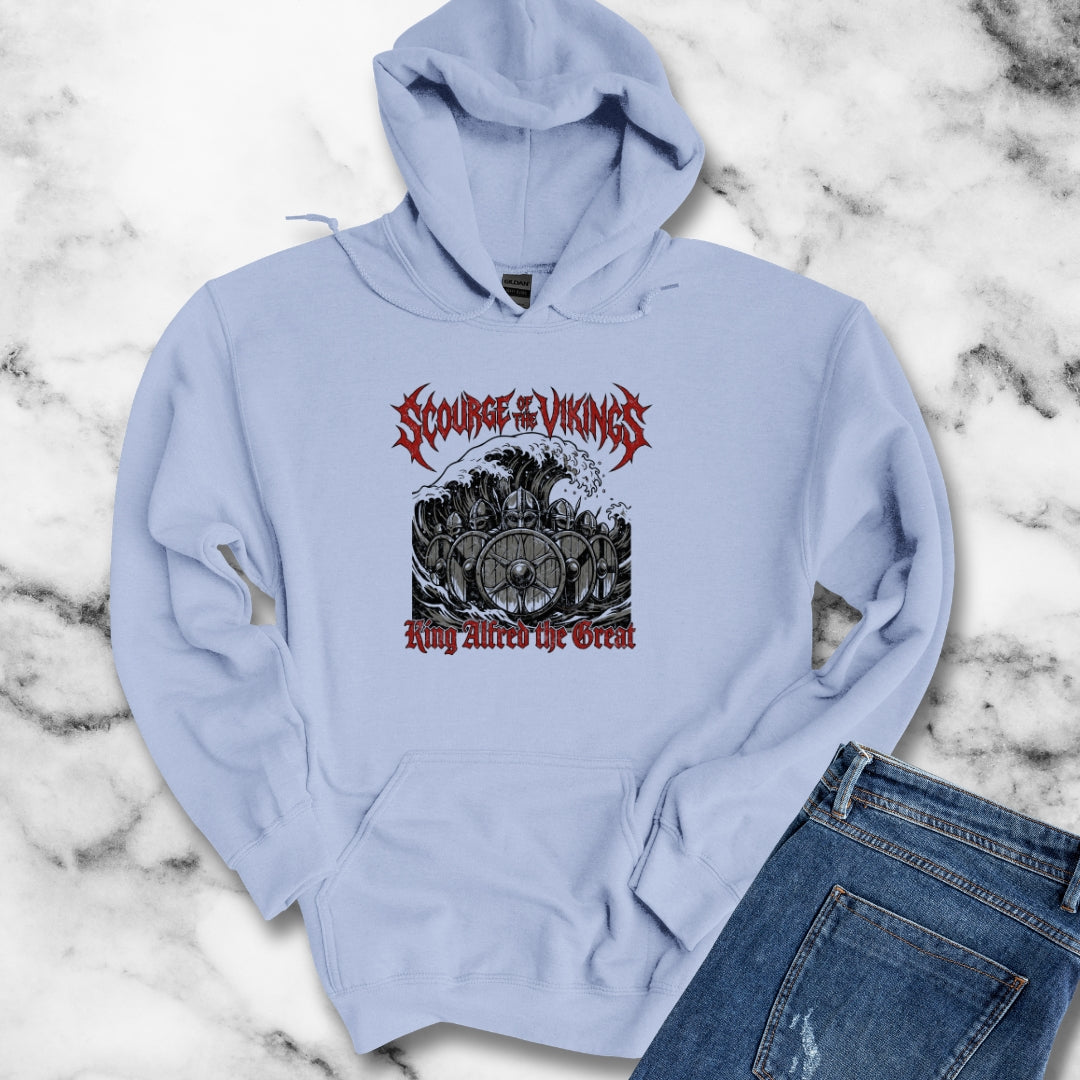 King Alfred Scourge of the Vikings Hoodie Sweatshirt