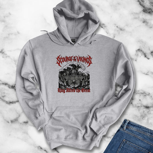 King Alfred Scourge of the Vikings Hoodie Sweatshirt