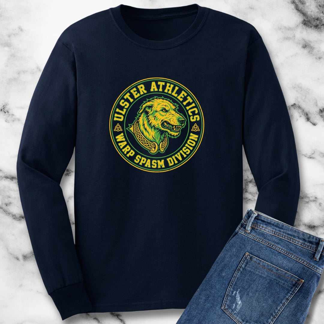 Cu Chulainna Warp Spasm Unisex Long Sleeve Tee