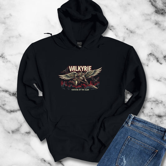 Valkyrie Chooser of the Slain Hoodie Sweatshirt