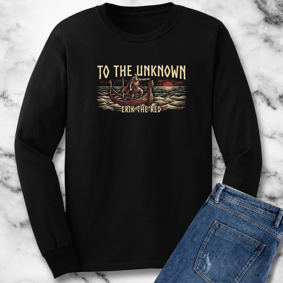 Erik the Red Into the Unknown Unisex Long Sleeve Tee