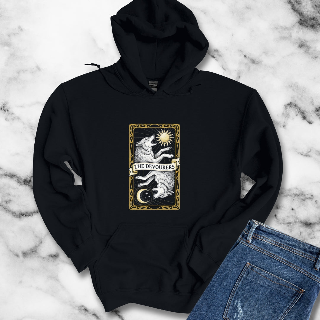 Sköll & Hati Tarot the Devourers Hoodie Sweatshirt