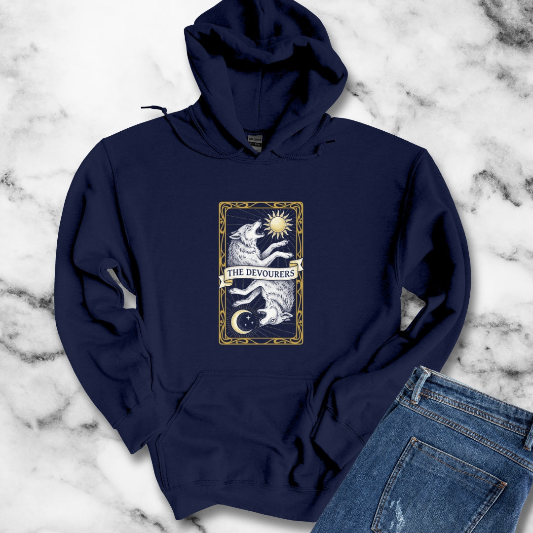 Sköll & Hati Tarot the Devourers Hoodie Sweatshirt