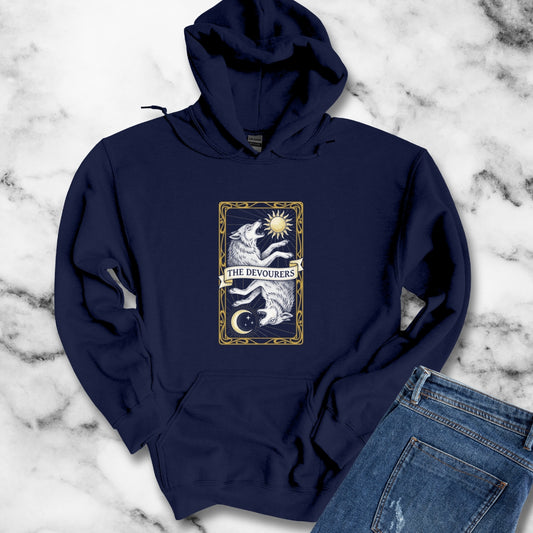 Sköll & Hati Tarot the Devourers Hoodie Sweatshirt