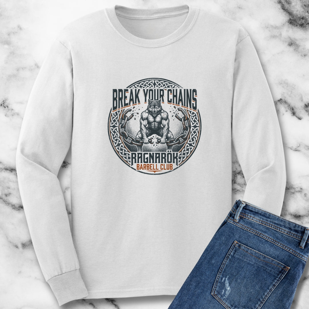 Fenrir Norse Hound Fitness Unisex Long Sleeve Tee