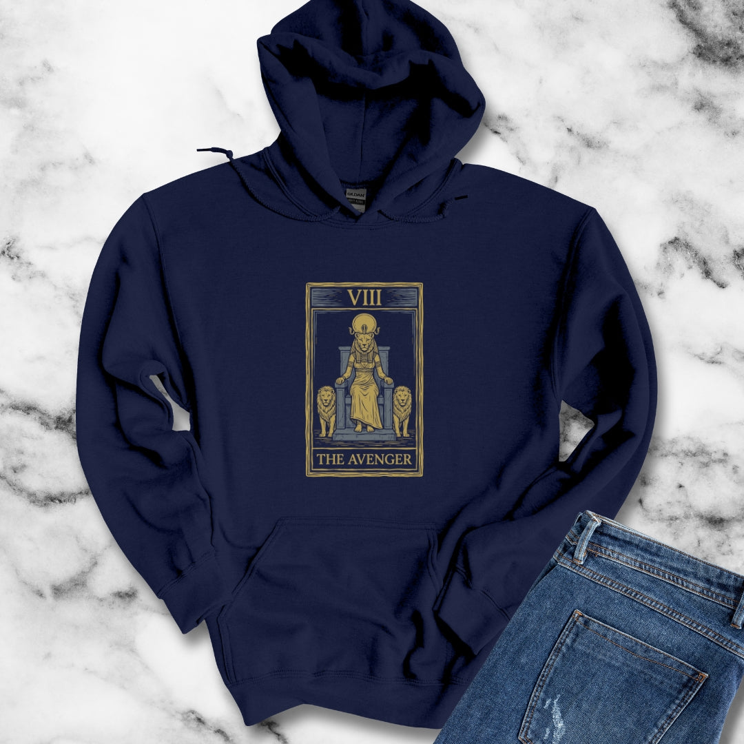 Sekhmet Avenger Tarot Hoodie Sweatshirt
