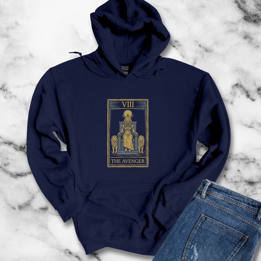 Sekhmet Avenger Tarot Hoodie Sweatshirt