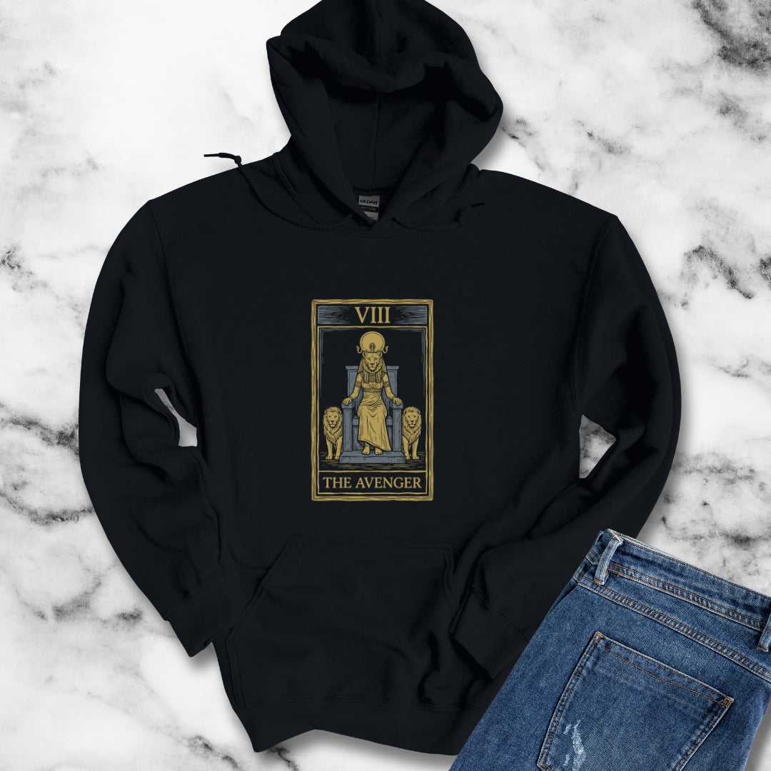 Sekhmet Avenger Tarot Hoodie Sweatshirt