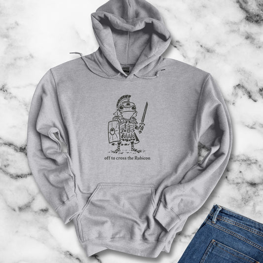 Centurian Frog Off to Cross the Rubicon Hoodie