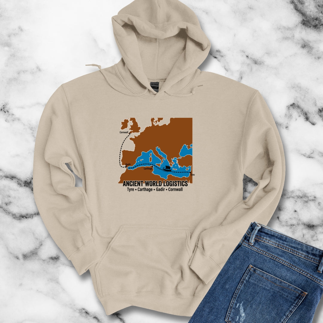 Phoenicians Ancient Shipping Maritime Hoodie
