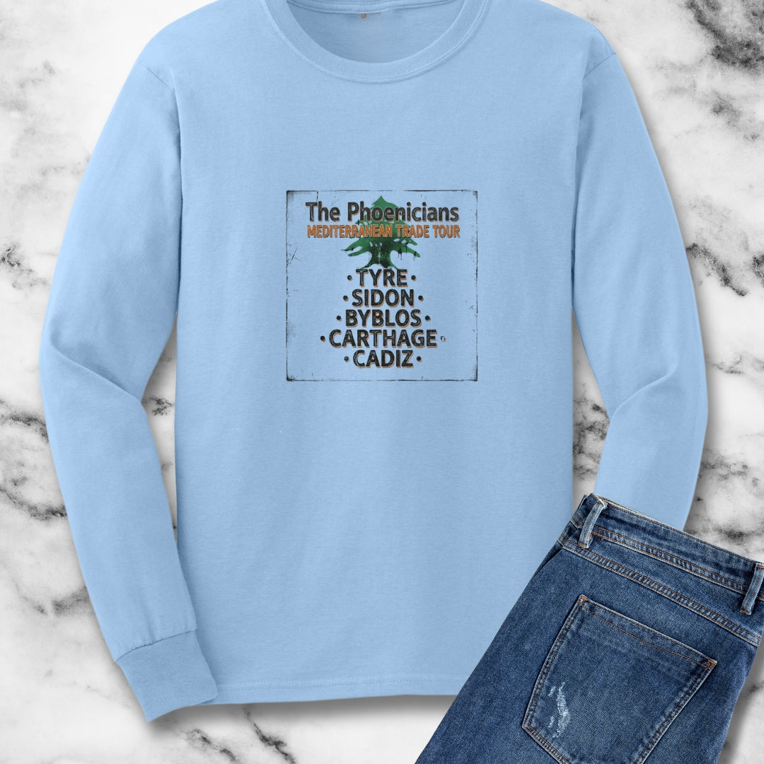Phoenicians Mediterranean Trade Tour Long Sleeve Tee
