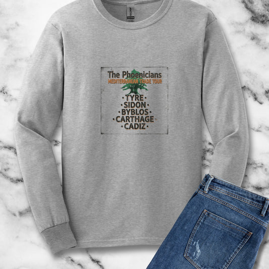 Phoenicians Mediterranean Trade Tour Long Sleeve Tee