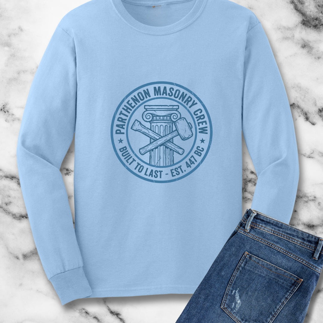 Parthenon Masonry Crew Long Sleeve Tee