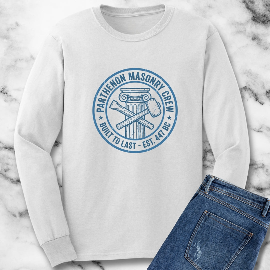 Parthenon Masonry Crew Long Sleeve Tee