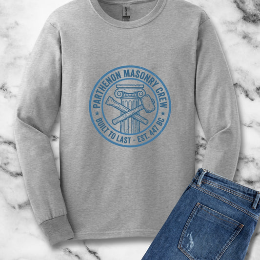 Parthenon Masonry Crew Long Sleeve Tee