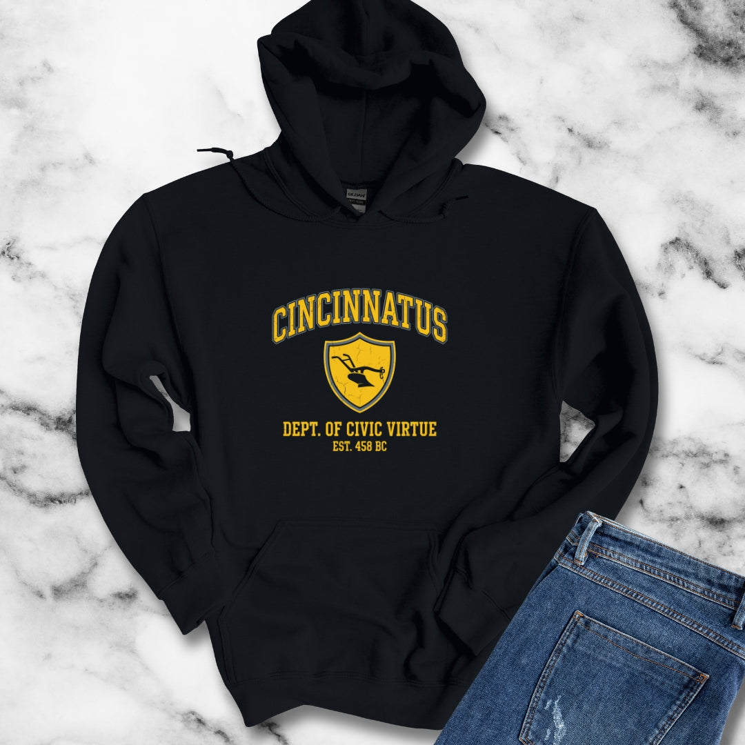 Cincinnatus Return to Plough Hoodie