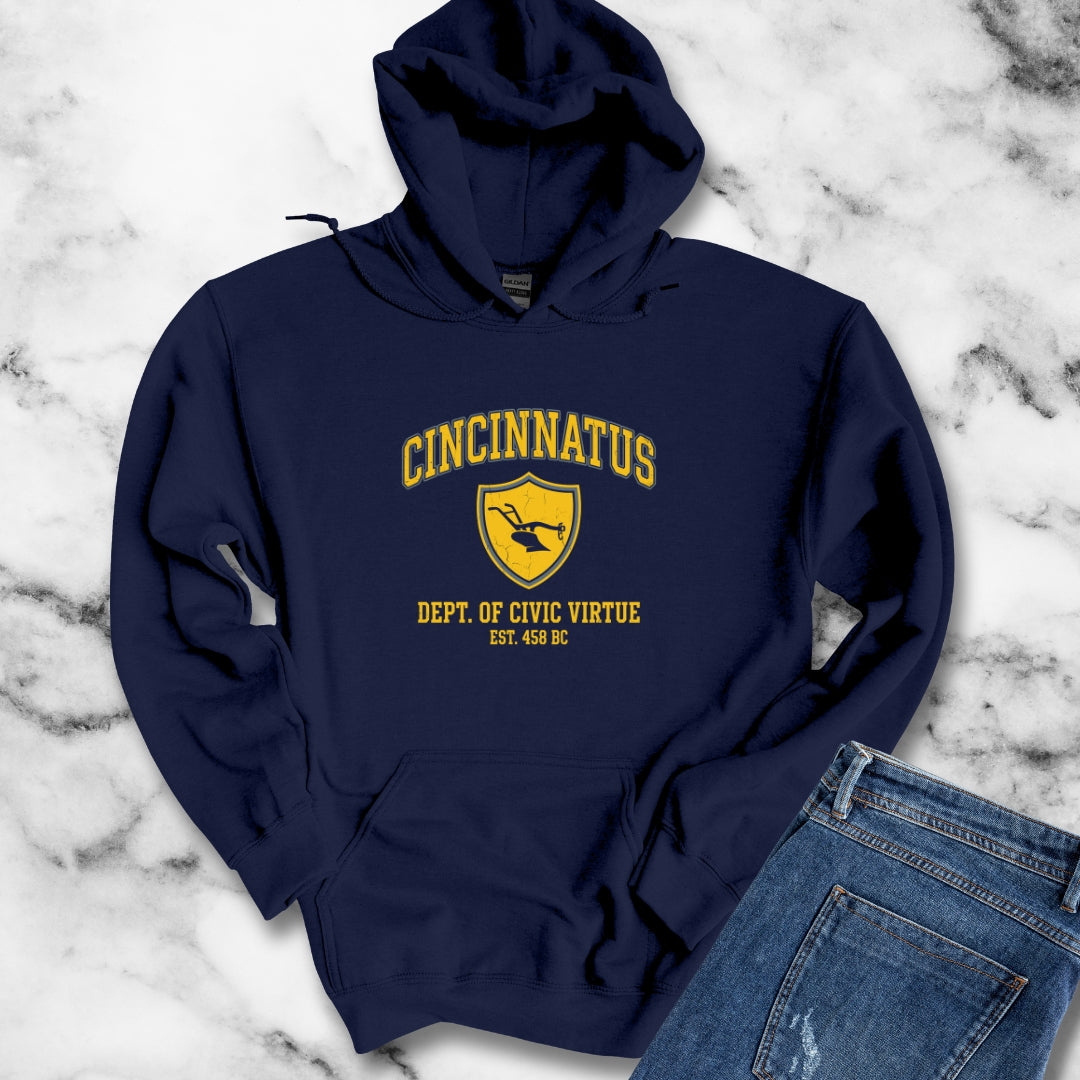 Cincinnatus Return to Plough Hoodie