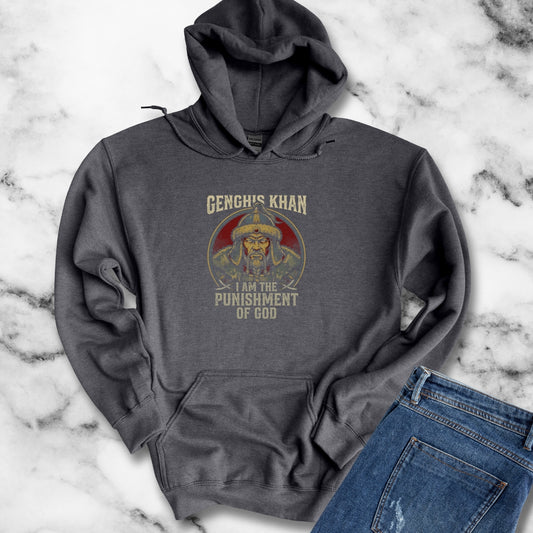 Genghis Khan Punishment from God Hoodie