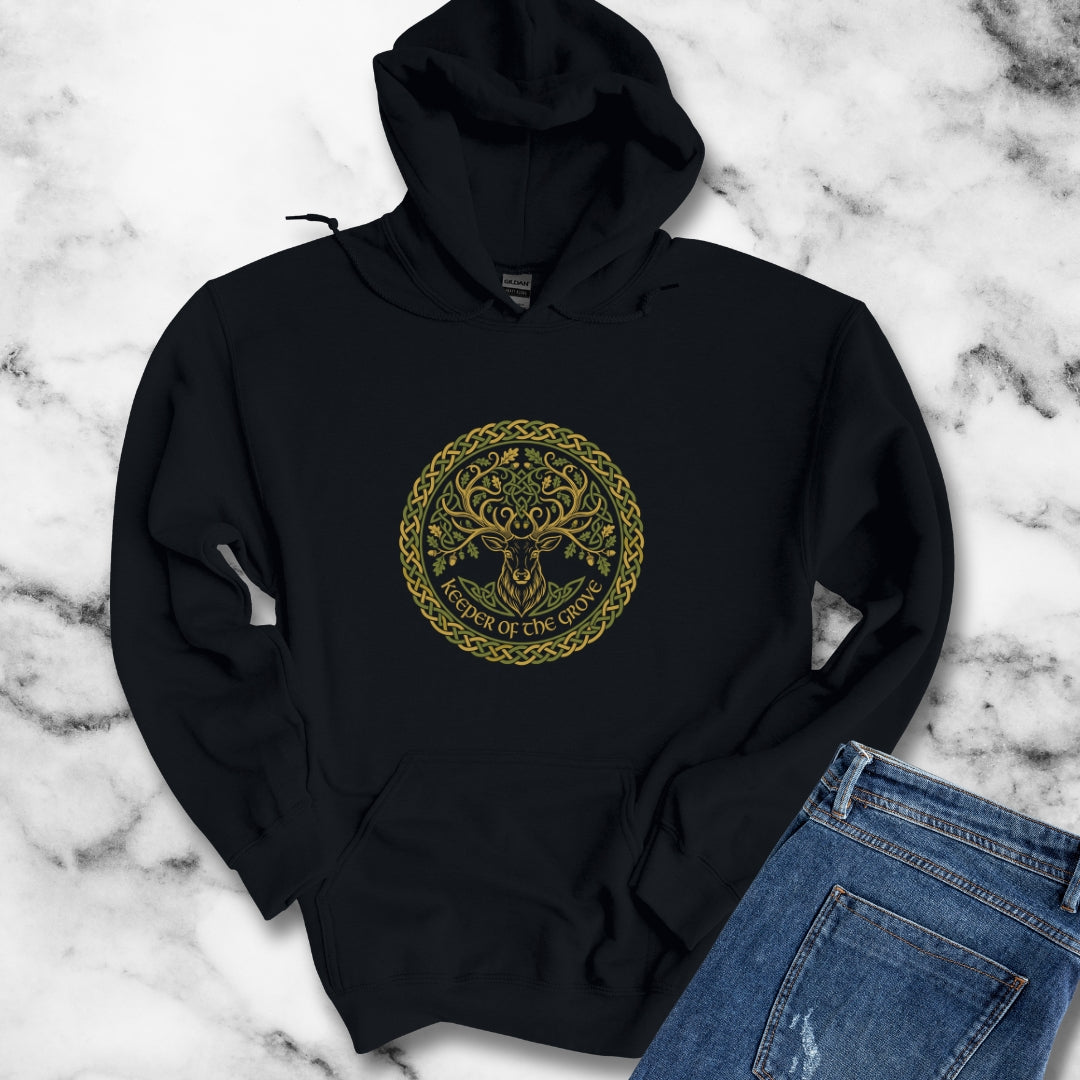 Druid Oak Deer Hoodie