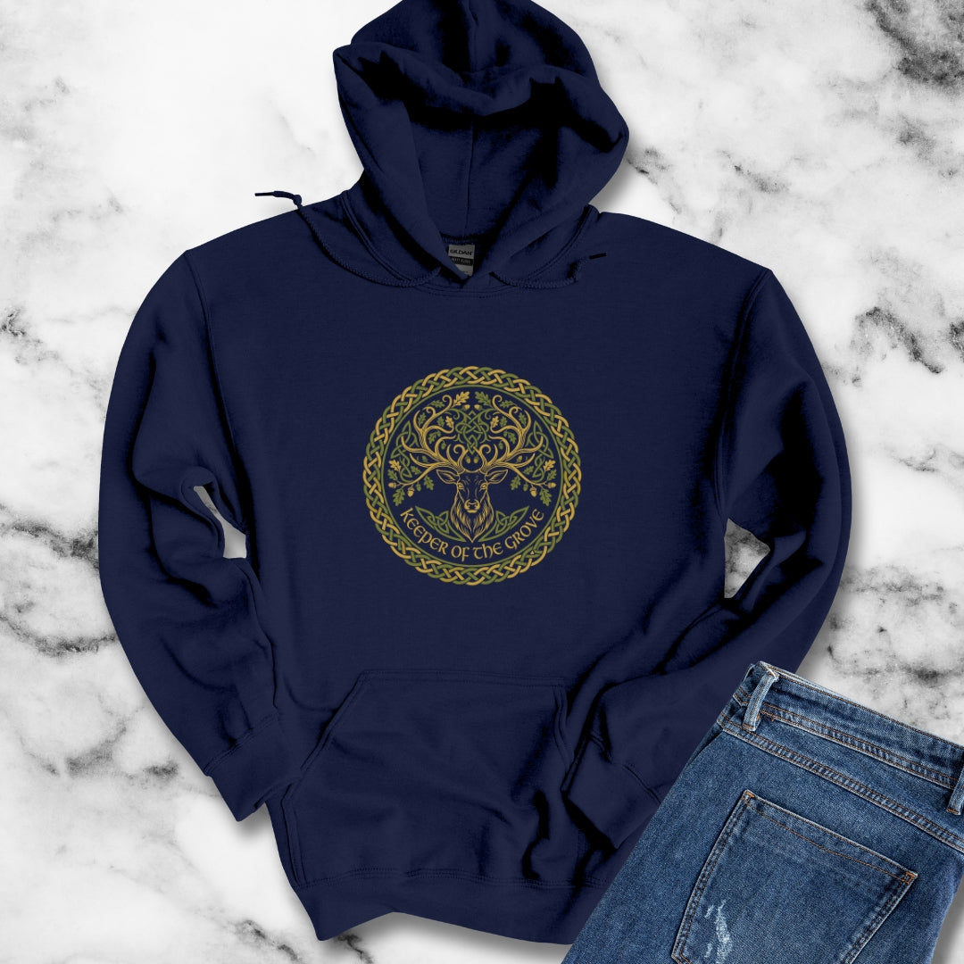 Druid Oak Deer Hoodie